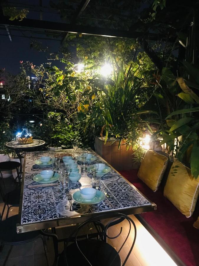 مبيت وإفطار هانوي Chez Madame Binh المظهر الخارجي الصورة